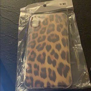 iPhone XS Max case Leopard Cheetah
